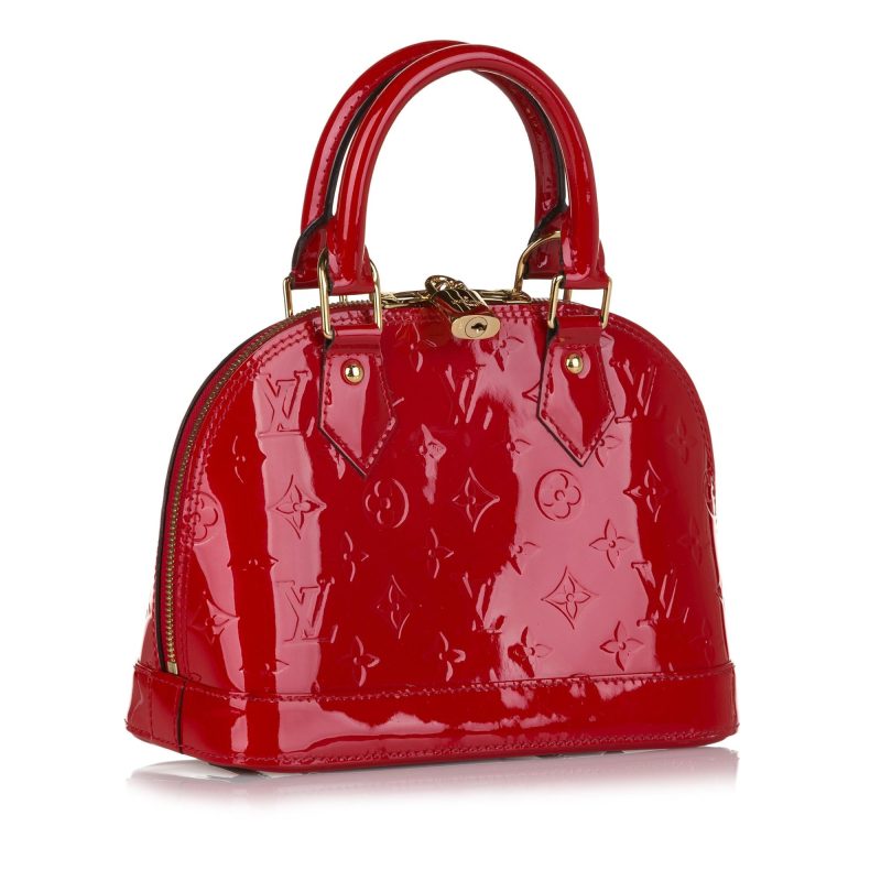Louis Vuitton Vernis Alma BB 36461) - Image 2