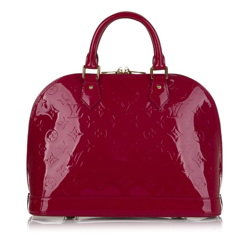 Louis Vuitton Vernis Alma PM 34634) - Image 3