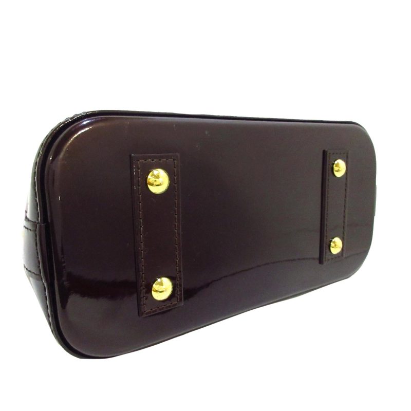 Louis Vuitton Vernis Alma Rayures BB 35766) - Image 4