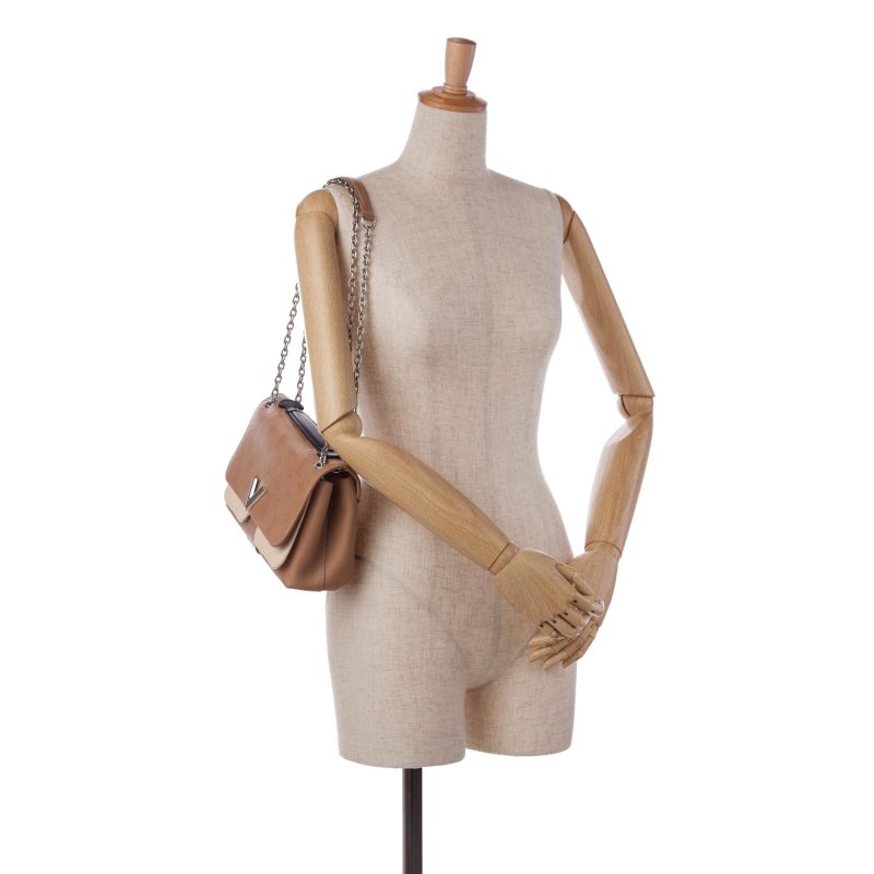 Louis Vuitton Very Chain Cuir Plume Ecume (7pWGXn) - Image 5
