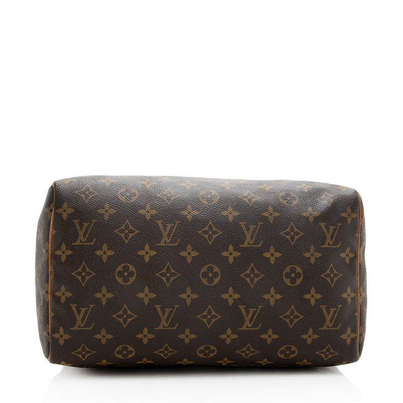 Louis Vuitton Vintage Monogram Canvas Speedy 30 Satchel - FINAL SALE (19537) - Image 4