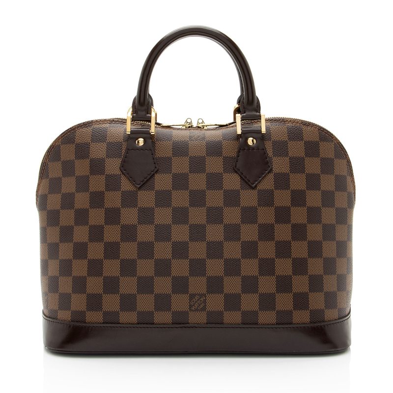 Louis Vuitton Vintage Damier Ebene Alma PM Satchel (iV4kN8) - Image 3