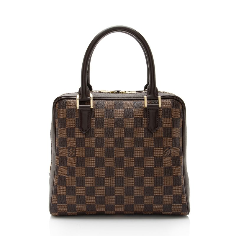Louis Vuitton Vintage Damier Ebene Brera Satchel (2VC2tq)