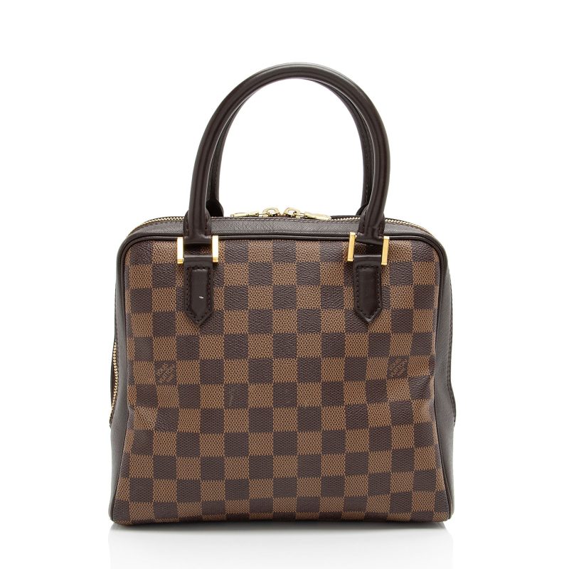 Louis Vuitton Vintage Damier Ebene Brera Satchel (N0eh6b)
