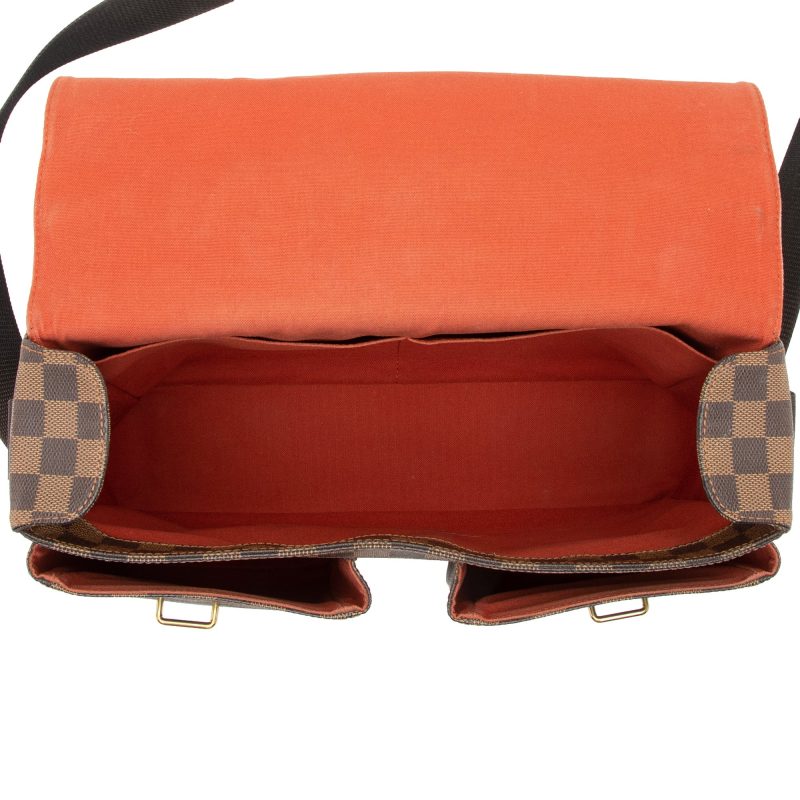 Louis Vuitton Vintage Damier Ebene Broadway Messenger Bag (jQxN4F) - Image 7