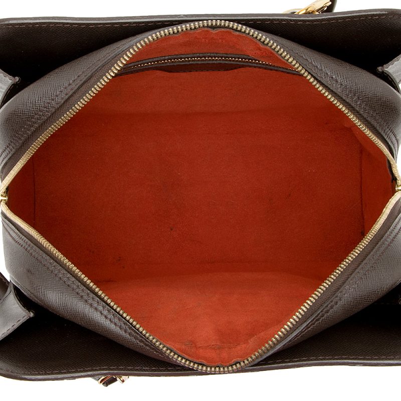 Louis Vuitton Vintage Damier Ebene Canvas Triana Satchel (21939) - Image 7