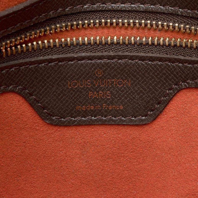 Louis Vuitton Vintage Damier Ebene Canvas Triana Satchel (21939) - Image 8