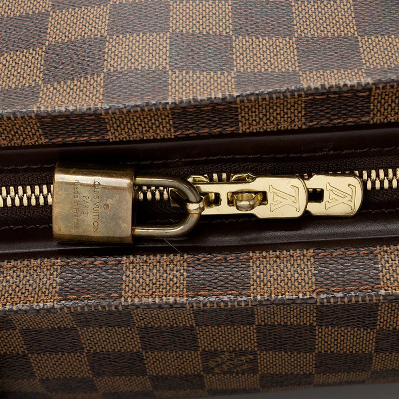 Louis Vuitton Vintage Damier Ebene Chelsea Tote (19409) - Image 9
