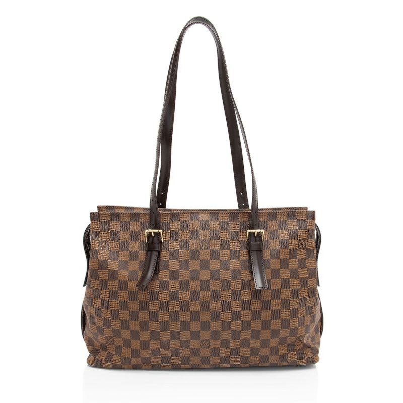 Louis Vuitton Vintage Damier Ebene Chelsea Tote (GgK1jX) - Image 3