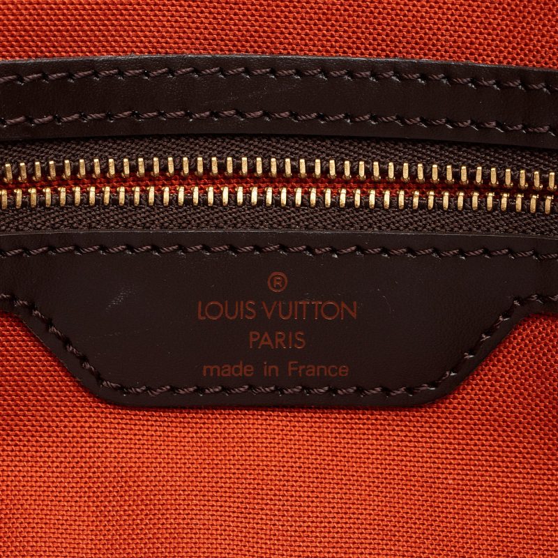 Louis Vuitton Vintage Damier Ebene Chelsea Tote (GgK1jX) - Image 8