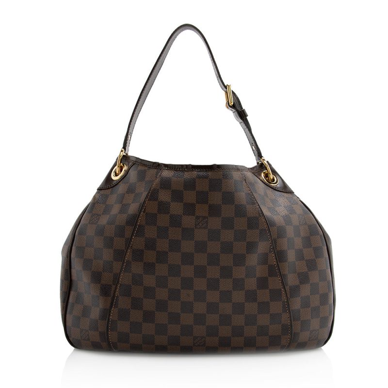 Louis Vuitton Vintage Damier Ebene Galliera PM Shoulder Bag (21147) - Image 3
