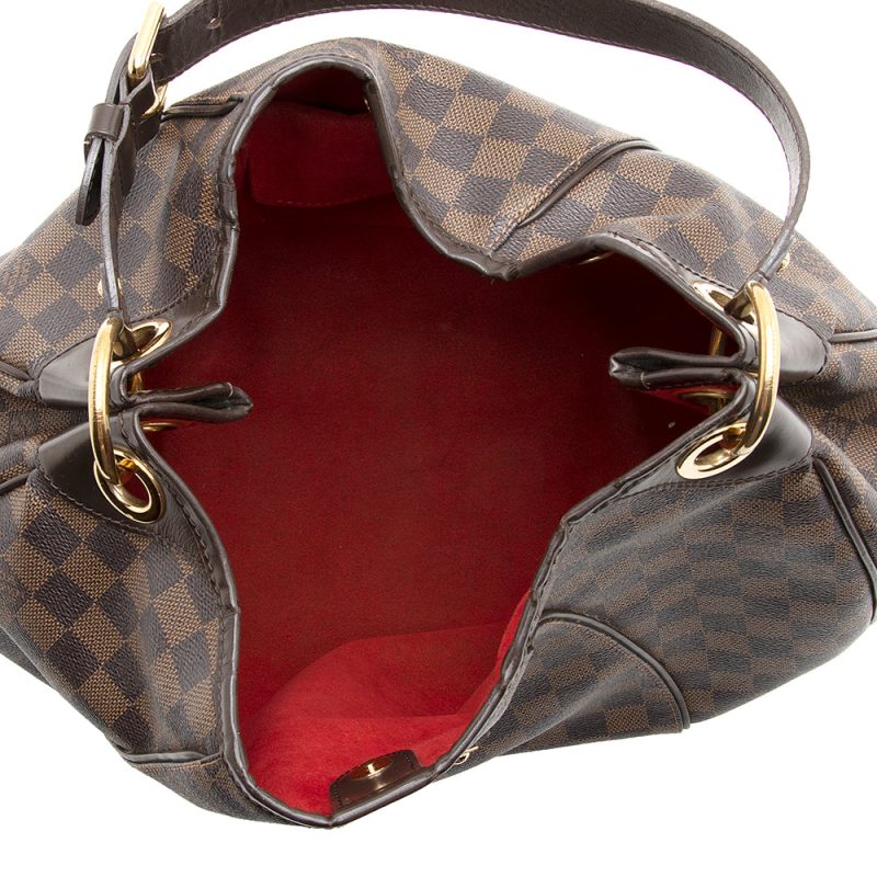 Louis Vuitton Vintage Damier Ebene Galliera PM Shoulder Bag (21147) - Image 7