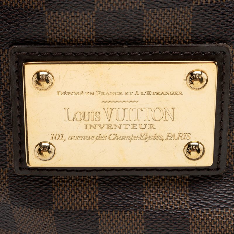Louis Vuitton Vintage Damier Ebene Galliera PM Shoulder Bag (21147) - Image 9