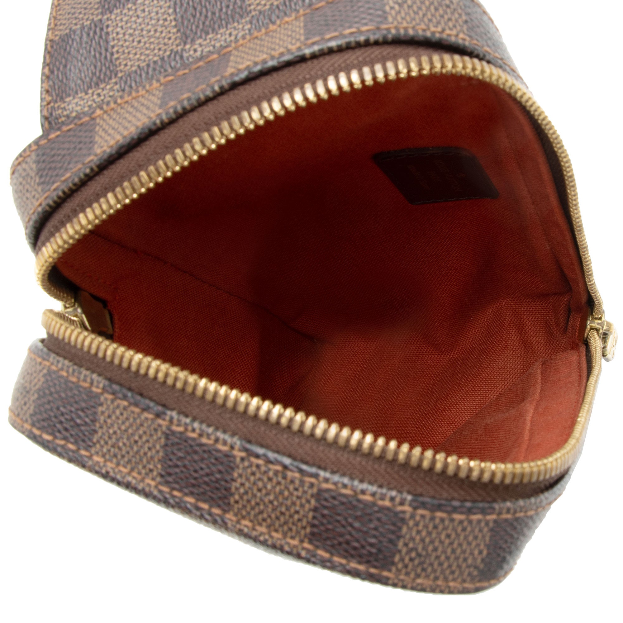 Louis Vuitton Vintage Damier Ebene Geronimos Sling Bag (7VGaUE) - Image 7