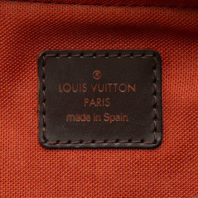 Louis Vuitton Vintage Damier Ebene Geronimos Sling Bag (7VGaUE) - Image 8