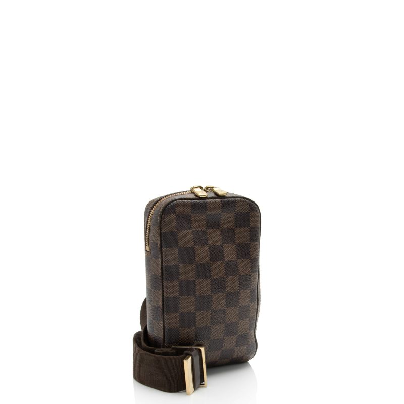 Louis Vuitton Vintage Damier Ebene Geronimos Sling Bag (7VGaUE) - Image 2