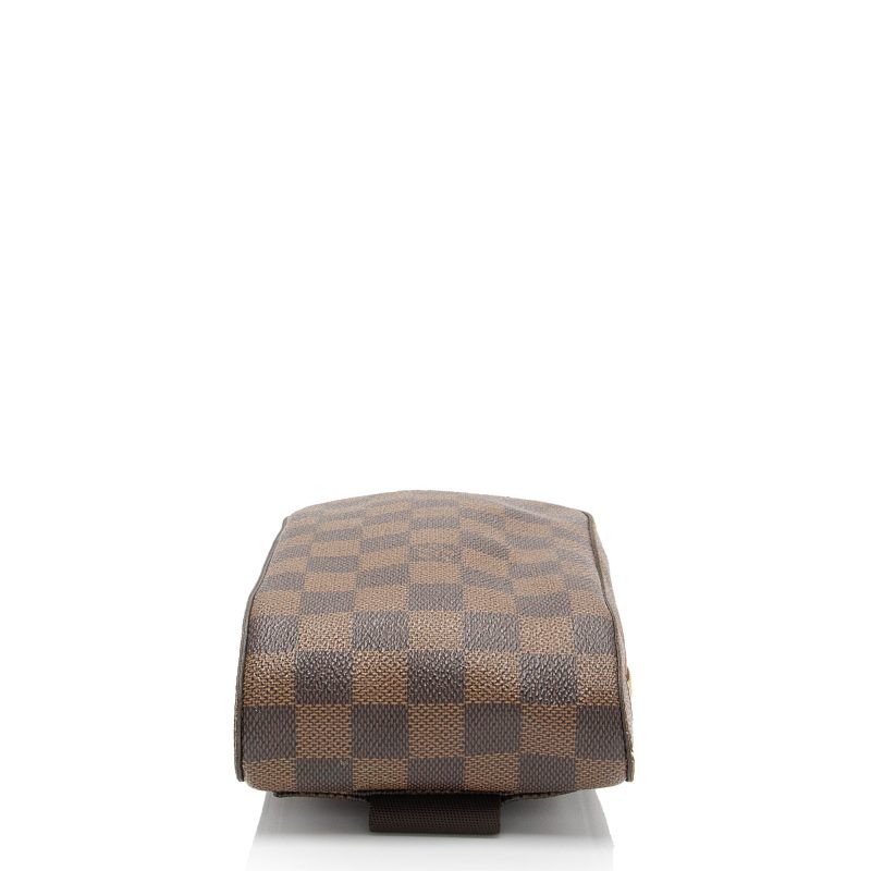 Louis Vuitton Vintage Damier Ebene Geronimos Sling Bag (Jk548C) - Image 4