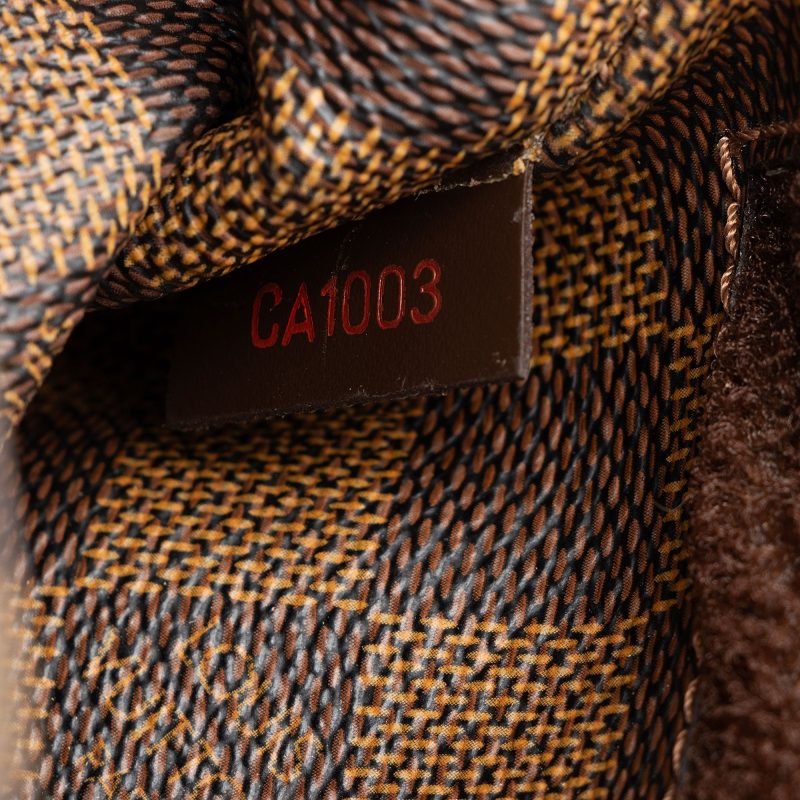 Louis Vuitton Vintage Damier Ebene Geronimos Sling Bag (Jk548C) - Image 6