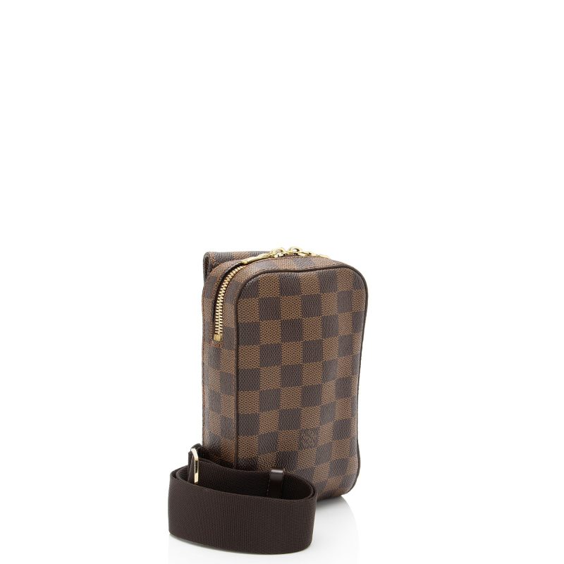 Louis Vuitton Vintage Damier Ebene Geronimos Sling Bag (Jk548C) - Image 2
