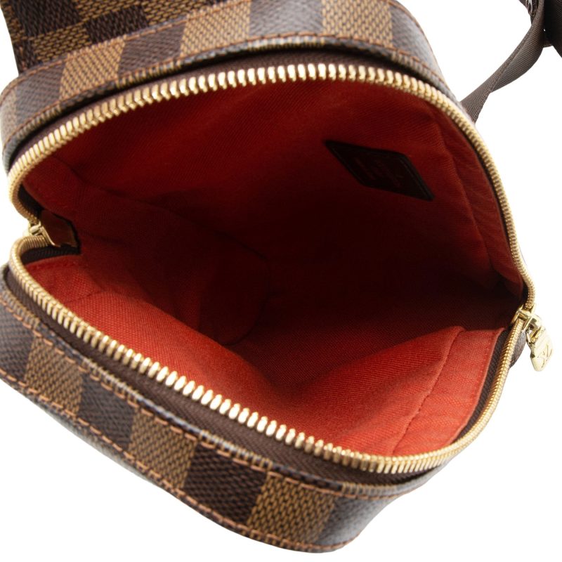 Louis Vuitton Vintage Damier Ebene Geronimos Sling Bag (oJz1MH) - Image 7