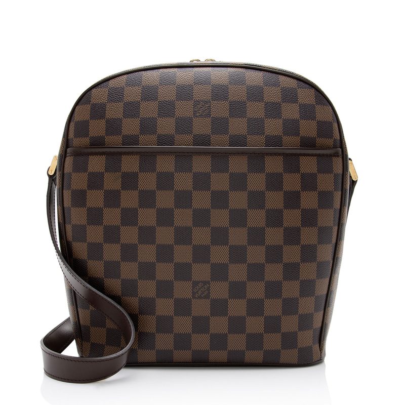 Louis Vuitton Vintage Damier Ebene Ipanema GM Shoulder Bag (eahSM4)