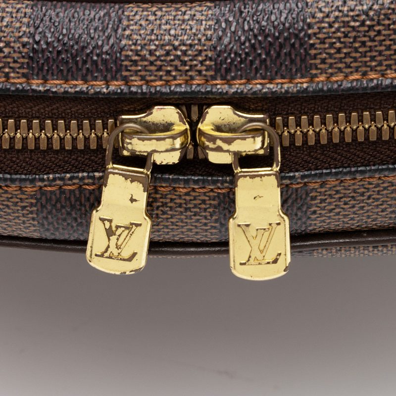Louis Vuitton Vintage Damier Ebene Ipanema GM Shoulder Bag (RQ0gyk) - Image 9