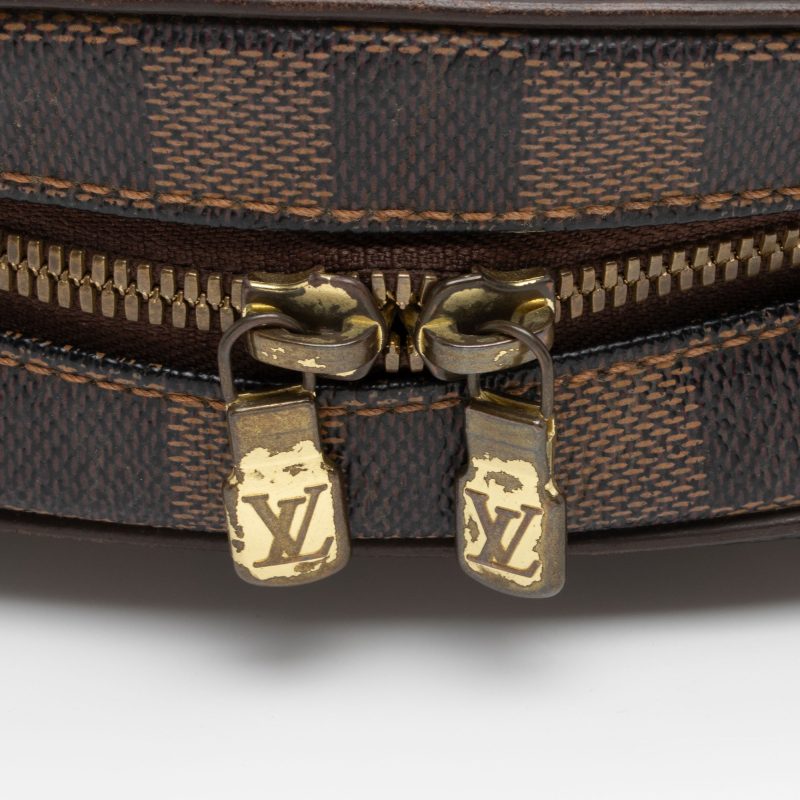 Louis Vuitton Vintage Damier Ebene Ipanema PM Shoulder Bag (ylSA8b) - Image 9