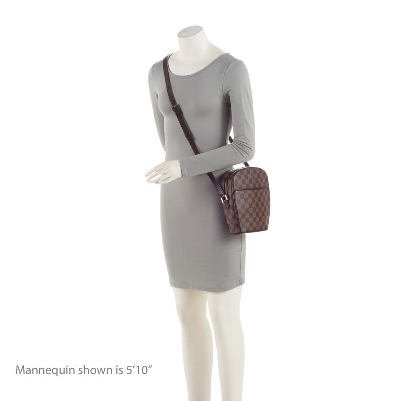 Louis Vuitton Vintage Damier Ebene Ipanema PM Shoulder Bag (ylSA8b) - Image 5