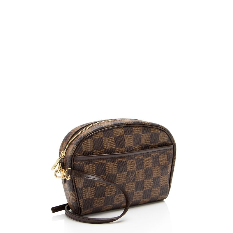 Louis Vuitton Vintage Damier Ebene Ipanema Pochette (qXMsPl) - Image 2