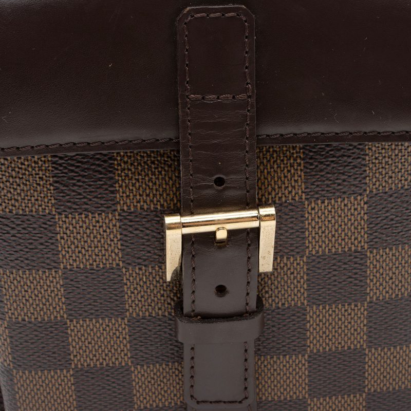 Louis Vuitton Vintage Damier Ebene Manosque GM Tote (G3eE2u) - Image 10