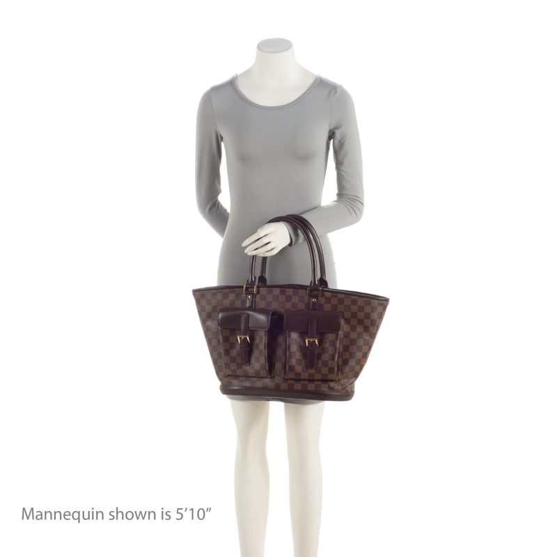 Louis Vuitton Vintage Damier Ebene Manosque GM Tote (G3eE2u) - Image 5