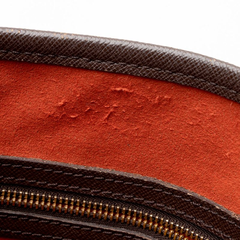 Louis Vuitton Vintage Damier Ebene Marais Bucket Tote (16670) - Image 9