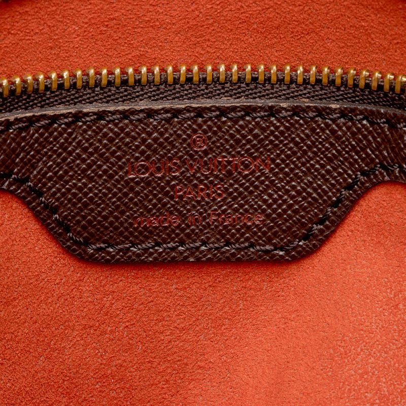 Louis Vuitton Vintage Damier Ebene Marais Bucket Tote (16670) - Image 8