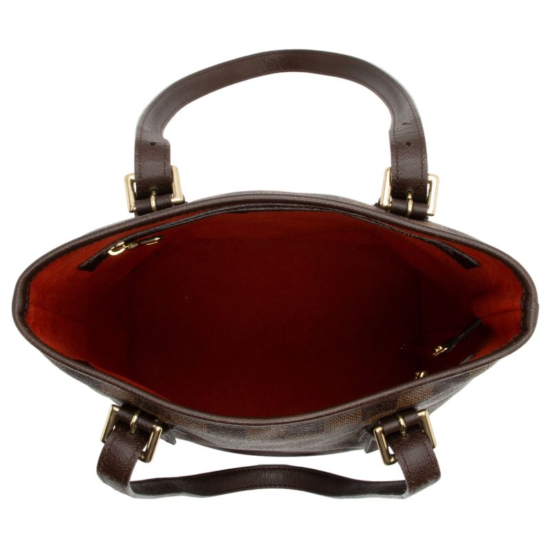 Louis Vuitton Vintage Damier Ebene Marais Bucket Tote (RnHIWY) - Image 7