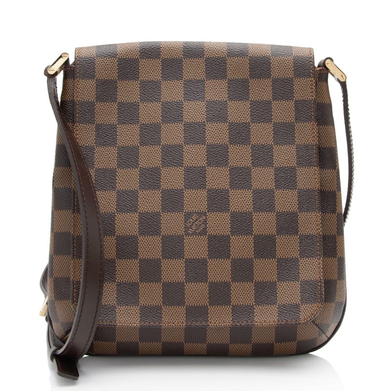Louis Vuitton Vintage Damier Ebene Musette Salsa Shoulder Bag (IIsrMl)