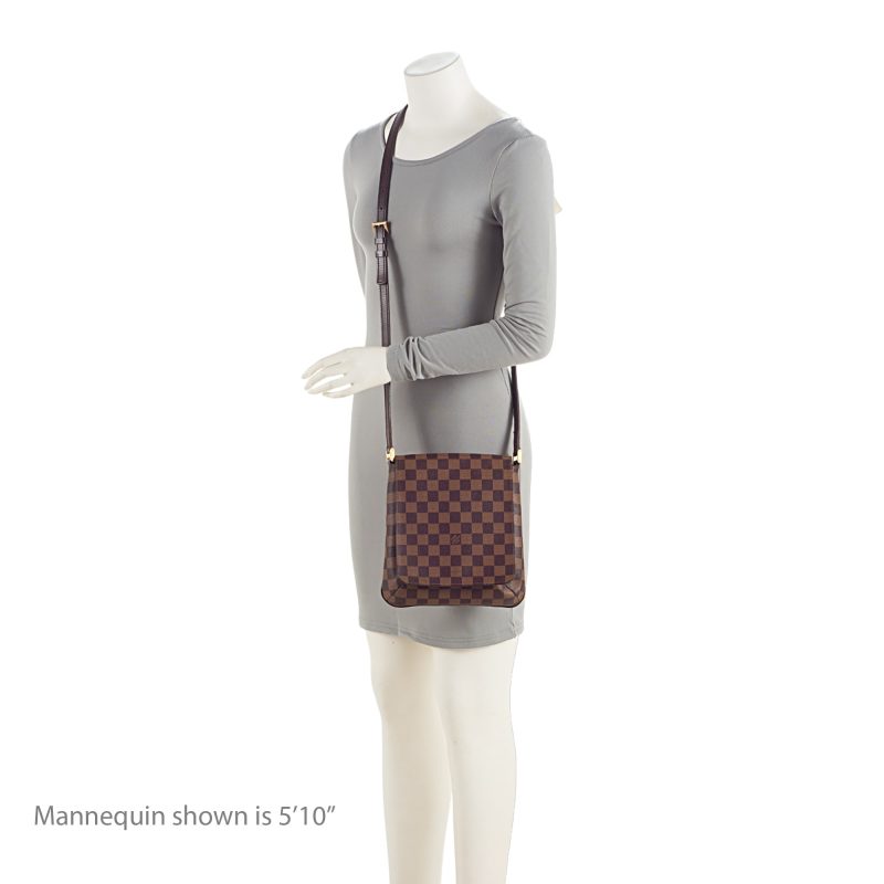 Louis Vuitton Vintage Damier Ebene Musette Salsa Shoulder Bag (IIsrMl) - Image 5