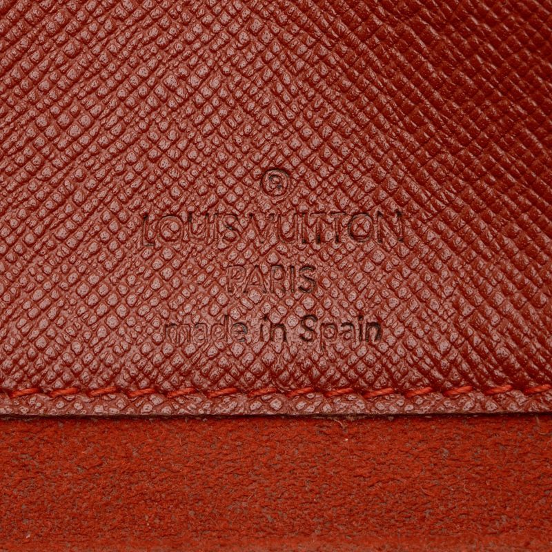 Louis Vuitton Vintage Damier Ebene Musette Tango Shoulder Bag (aHz0eB) - Image 8