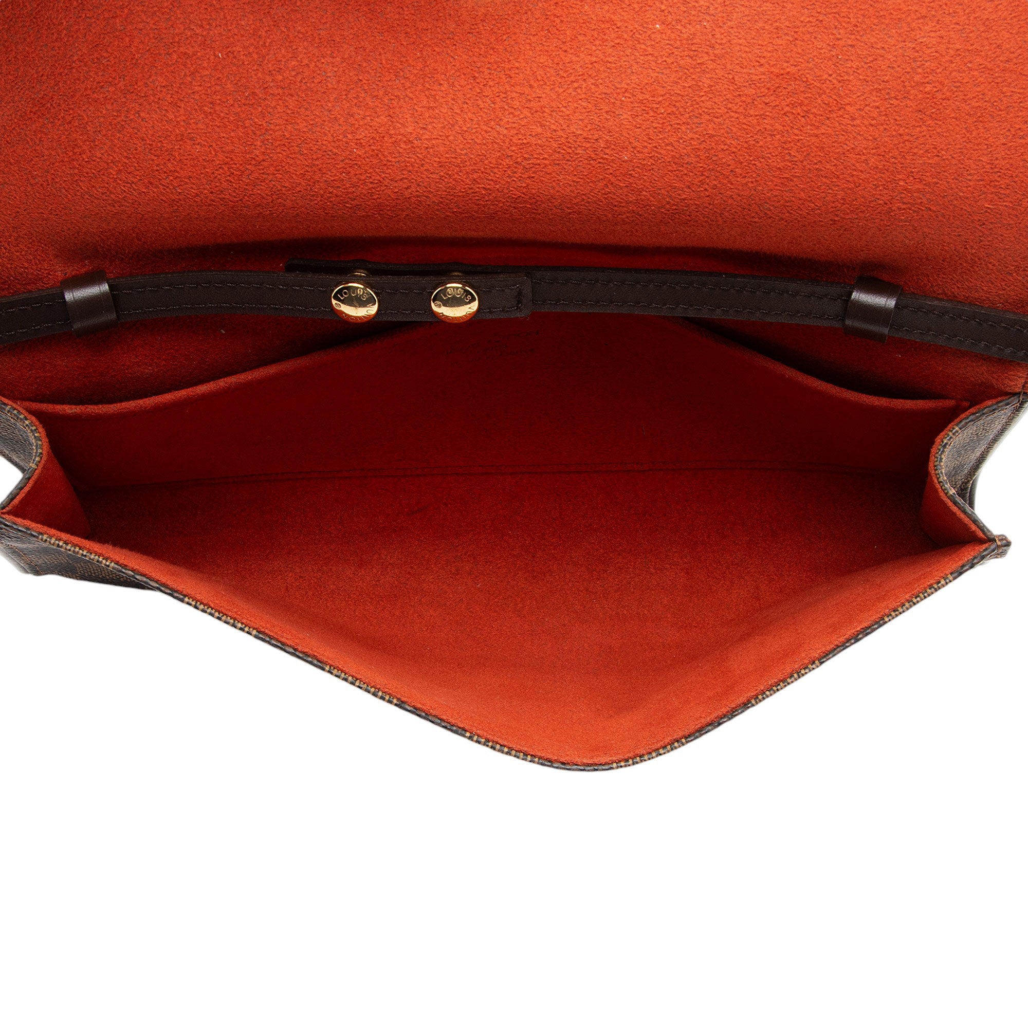 Louis Vuitton Vintage Damier Ebene Pochette Twin GM Shoulder Bag (fxJodd) - Image 7