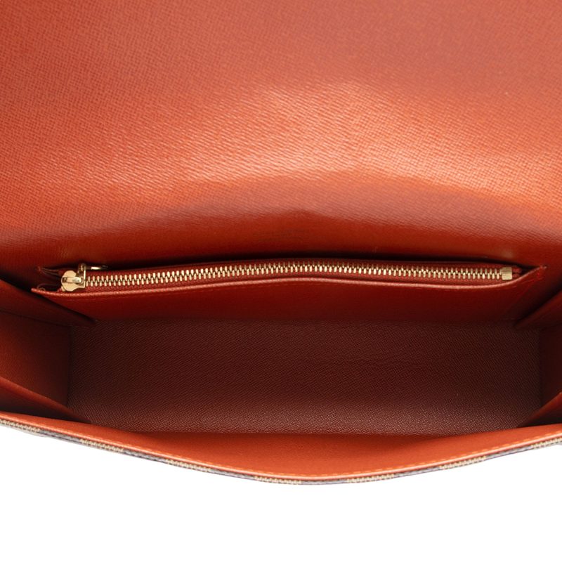 Louis Vuitton Vintage Damier Ebene Tribeca Shoulder Bag (YHvK4N) - Image 7