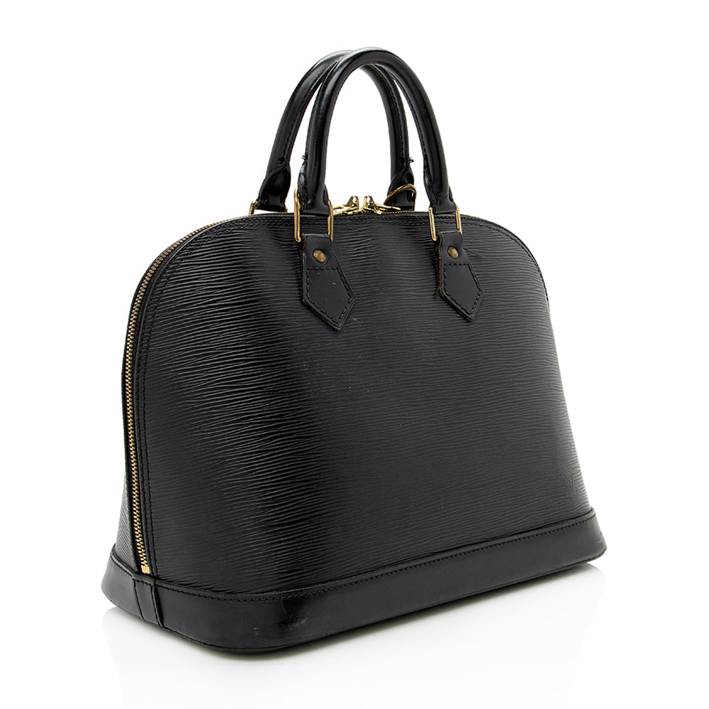 Louis Vuitton Vintage Epi Leather Alma PM Satchel (15701) - Image 2