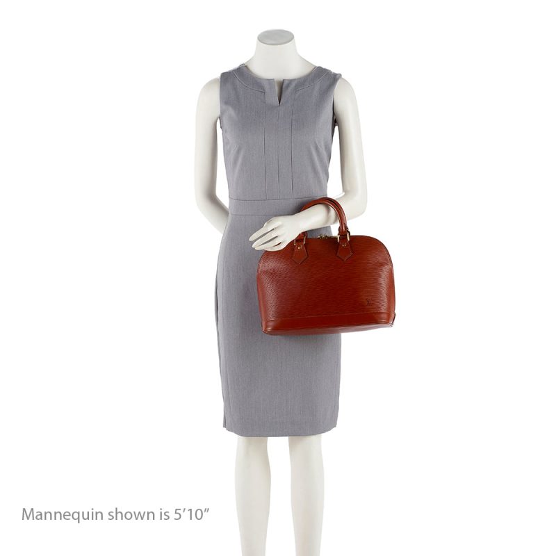 Louis Vuitton Vintage Epi Leather Alma PM Satchel (19832) - Image 5