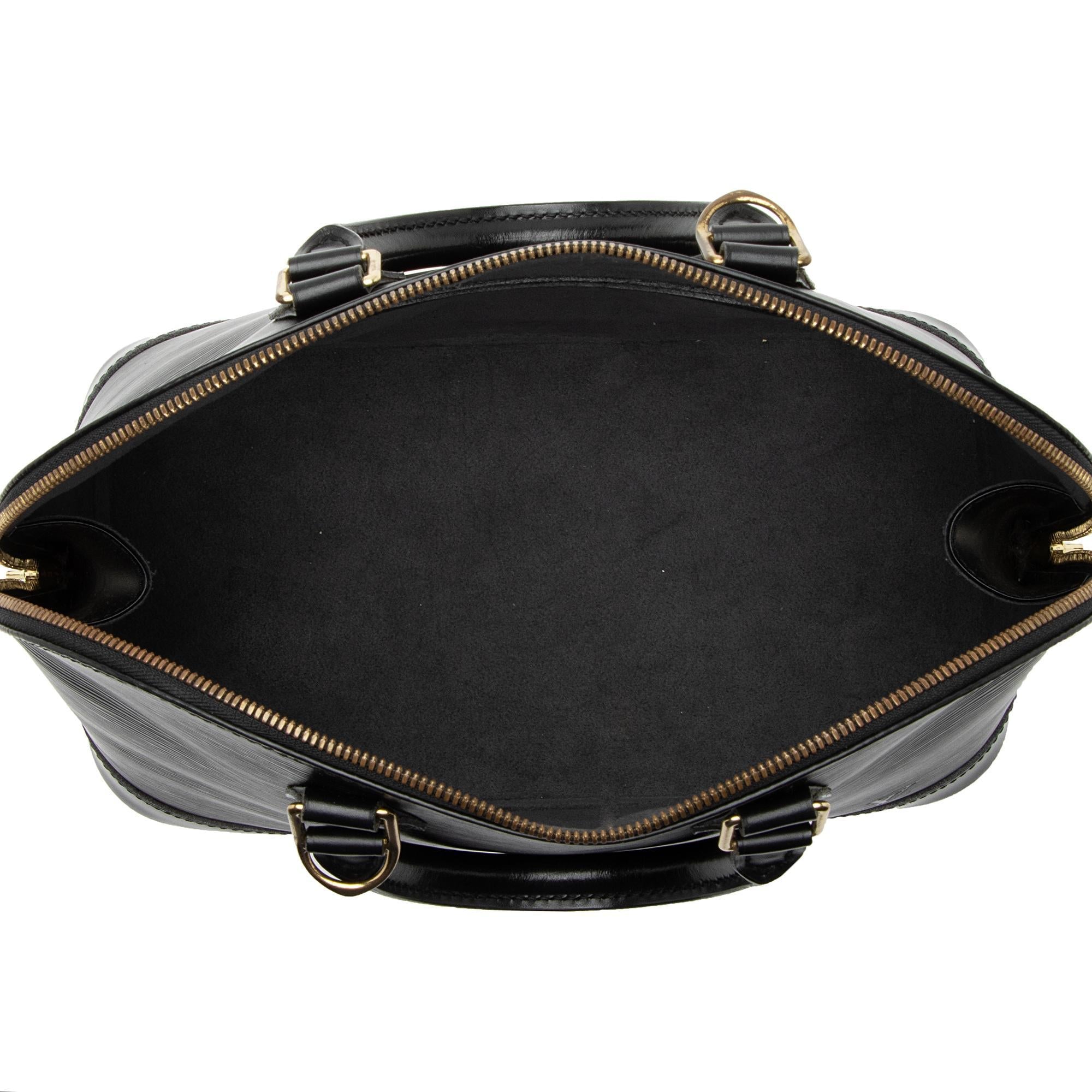Louis Vuitton Vintage Epi Leather Alma PM Satchel (UHUqye) - Image 7
