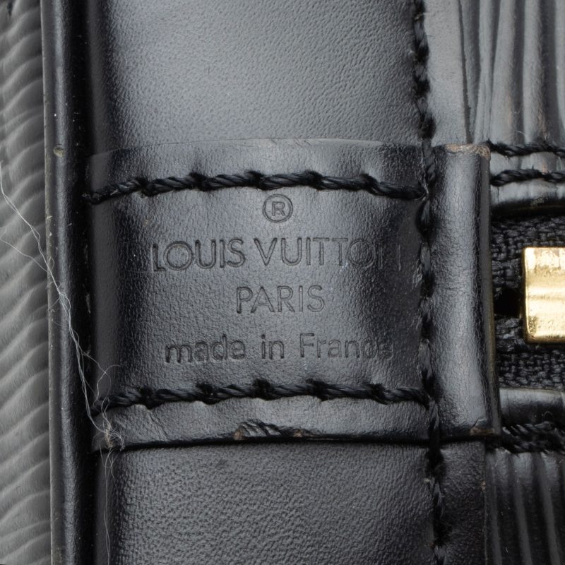 Louis Vuitton Vintage Epi Leather Alma PM Satchel (d8E4zg) - Image 8