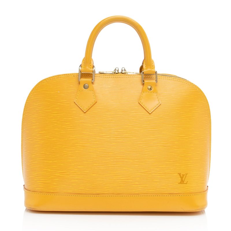 Louis Vuitton Vintage Epi Leather Alma PM Satchel (PzSHJO)