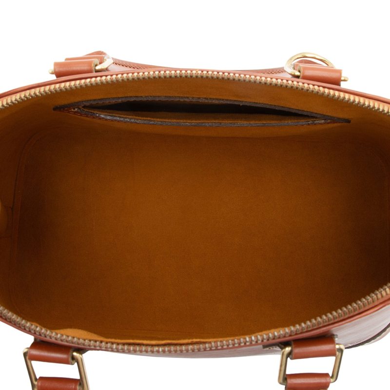 Louis Vuitton Vintage Epi Leather Alma PM Satchel (ZcaQTJ) - Image 7