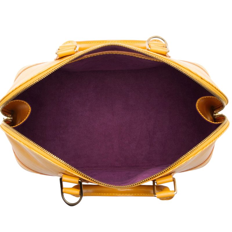 Louis Vuitton Vintage Epi Leather Alma PM Satchel (4mzRXN) - Image 7
