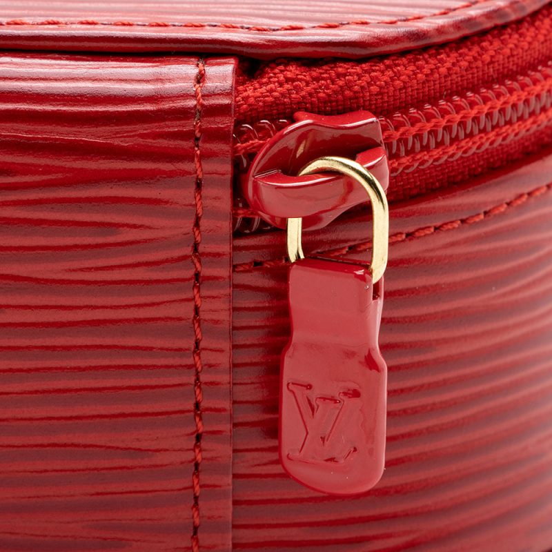 Louis Vuitton Vintage Epi Leather Bijoux PM Jewelry Case (16952) - Image 7