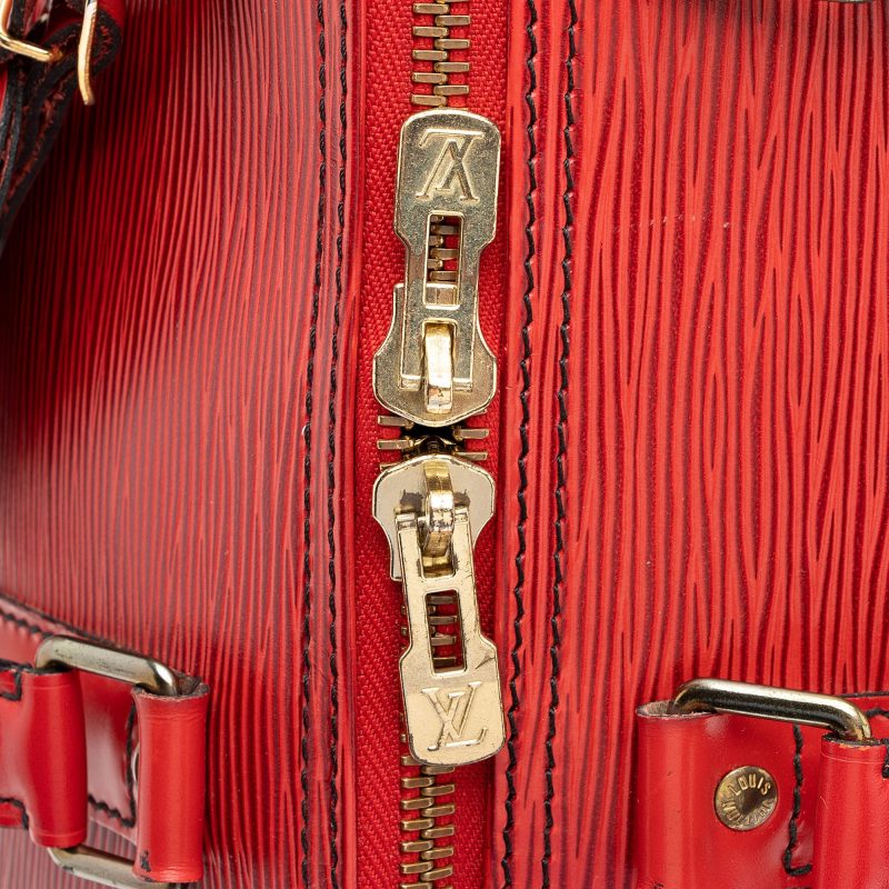 Louis Vuitton Vintage Epi Leather Keepall 45 Duffle Bag (tOfN9D) - Image 10