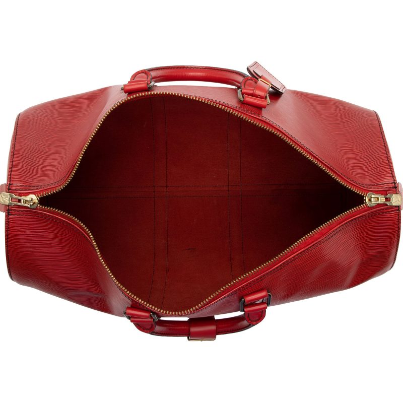 Louis Vuitton Vintage Epi Leather Keepall 45 Duffle Bag (tOfN9D) - Image 7