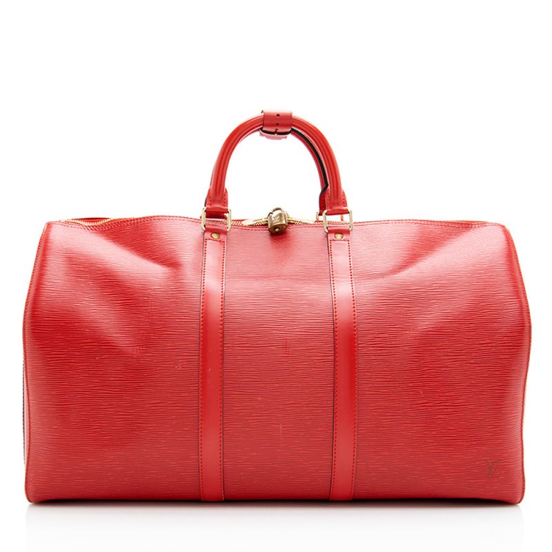Louis Vuitton Vintage Epi Leather Keepall 50 Duffel Bag (19332)